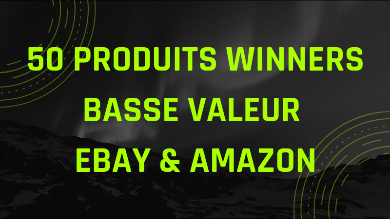 Produits Winners Basse Valeur Ebay  Amazon
