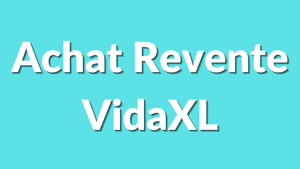 Achat revente avec VidaXL : la méthode simple et rentable pour 2025