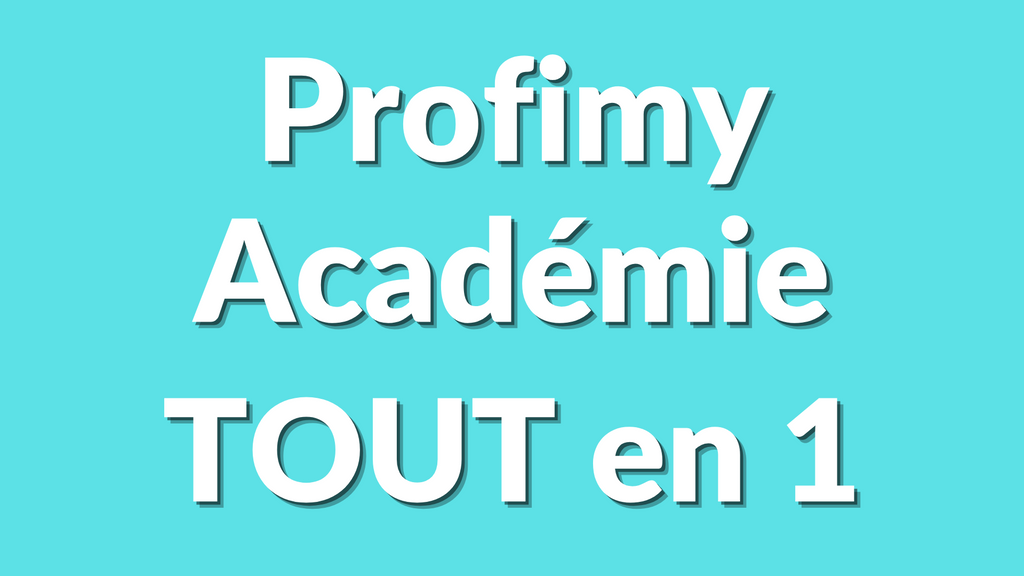 Profimy Académie : La solution tout-en-un pour apprendre à générer des revenus en ligne