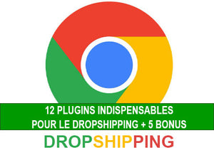 12 PLUGINS INDISPENSABLES POUR LE DROPSHIPPING + 5 BONUS