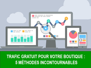 TRAFIC GRATUIT POUR VOTRE BOUTIQUE : 5 MÉTHODES INCONTOURNABLES