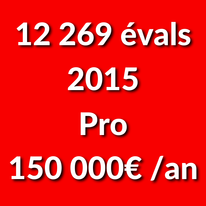 Compte Ebay Professionnel à Vendre : 12 269 évaluations, 150 000€ /an, 2015