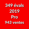 Compte Ebay France : 349 évaluations, Pro, 943 Ventes (2019)