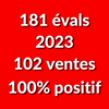 Compte Ebay Particulier : 181 évaluations 100%, 102 ventes (2023)