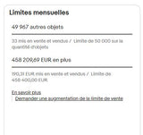 Compte Ebay France Pro : 710 évaluations, Top Fiabilité, Hautes Limites, 98.1% (2023)