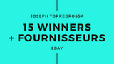 15/50/150/300 Winners / Produits Gagnants + Fournisseurs (Ebay & Amazon) - Joseph Torregrossa